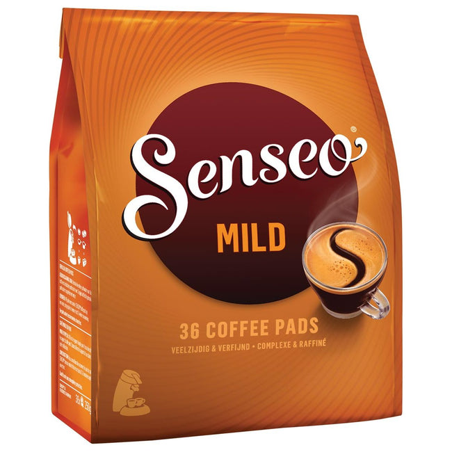 Douwe Egberts - o mild, Tasche mit 36 ​​Kaffeepfaden