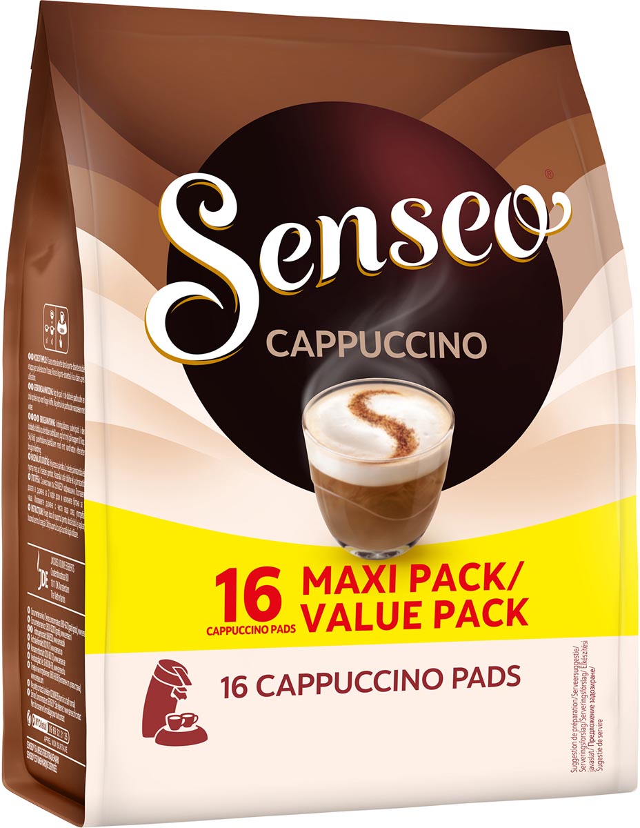 Douwe Egberts - O cappuccino, bolsa de 16 monodosis de café