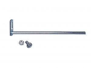 Klika - Crochet pour planche 7,0x200 mm vissable, 50 pièces