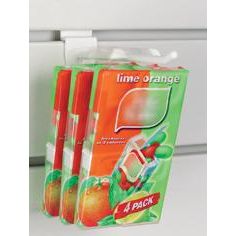 Klika - Slatwall hooks single 150mm white plastic