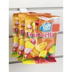 Klika -  Slatwallhaken dubbel 53mm wit kunststof