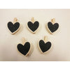 Timmers - Chalkboard heart on peg 5.5 x 5.0cm 6 pieces