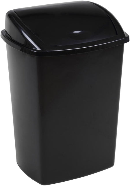Vepa Bins -  Vuilbak met swing deksel 4,45 l, zwart