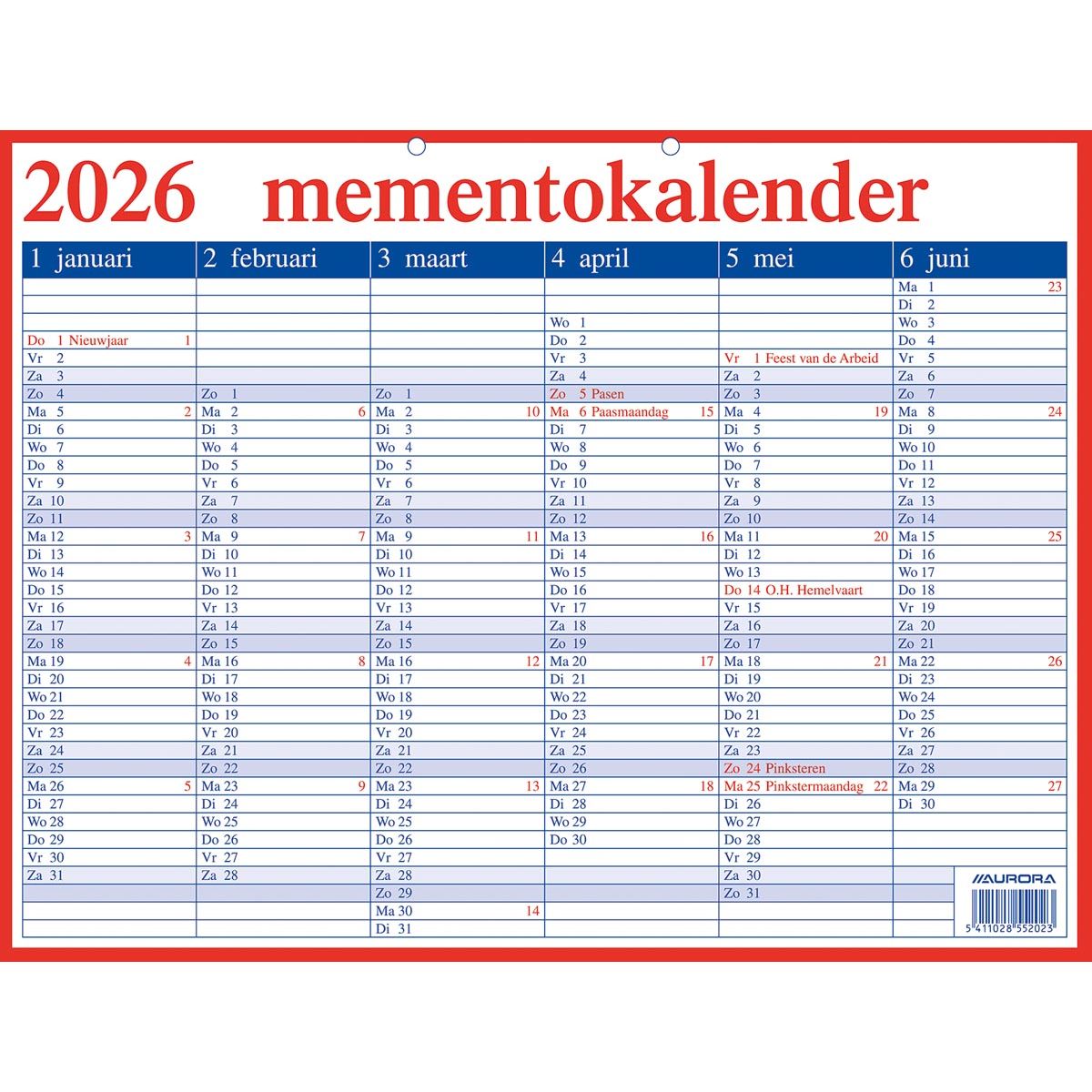 Aurora - Memento 20 olandese, 2026