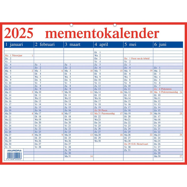 Aurora - Memento 20 Dutch, 2025