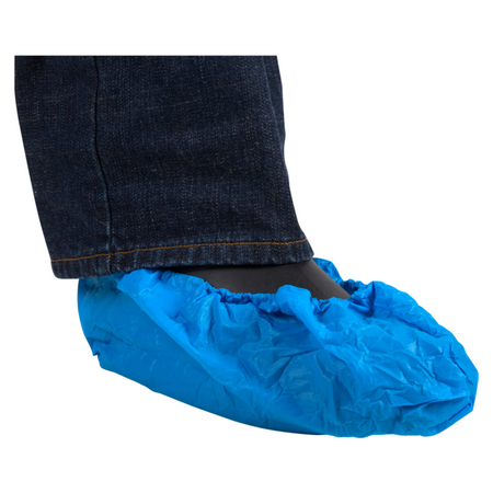 ComFort -  Schoenovertrek | LDPE | 15x41cm | 70my | blauw | 1000 stuks