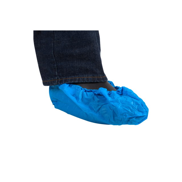 Comfort - Couverture de chaussures | LDPE | 16x40cm | 180my | Bleu | 1000 pièces