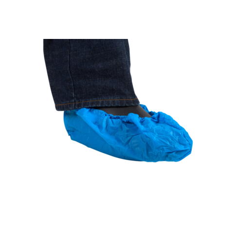 Komfort - Schuhabdeckung | Ldpe | 16x40cm | 180my | Blau | 1000 Stücke