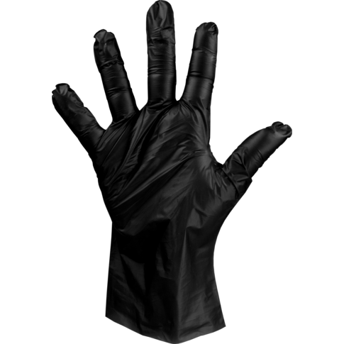 ComFort - Handschoen | LDPE | ongepoederd | S | zwart | 200 stuks