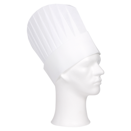 Comfort - Cappello | cappello da cuoco | PP | bianco | 50 pezzi