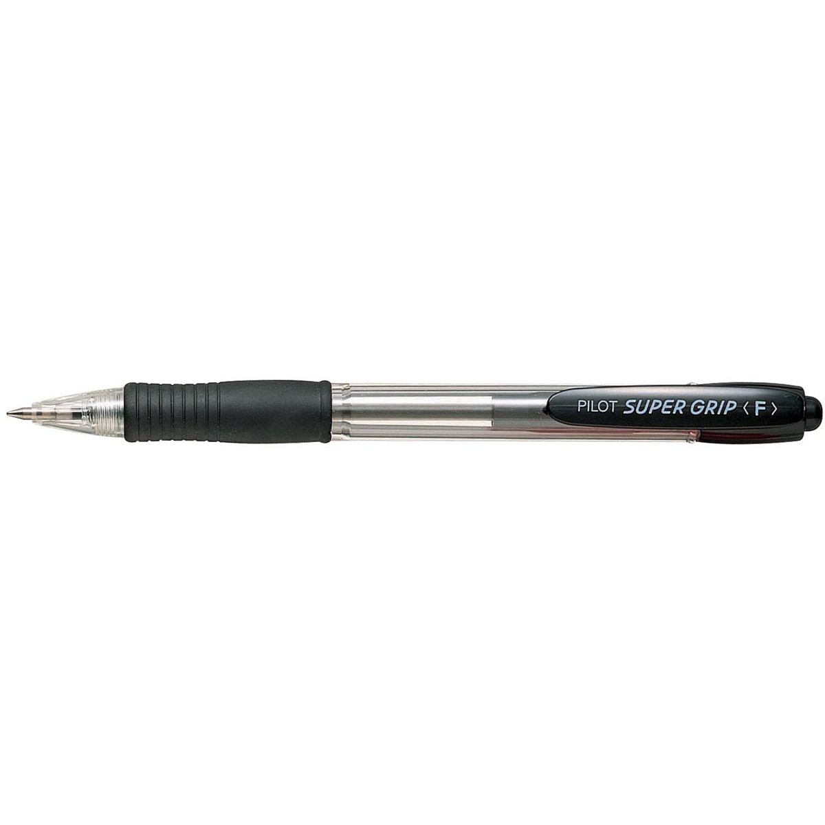 Pilot - Penna a sfera Super Grip nera