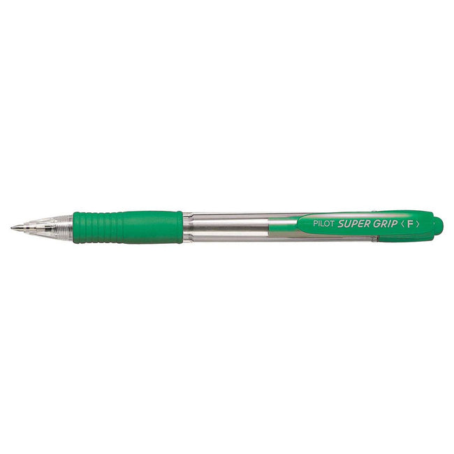 Pilot - bolígrafo Super Grip verde