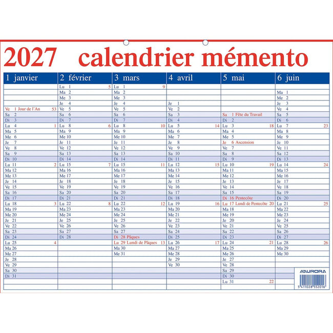 Aurora - Memento 20 Francés, 2026