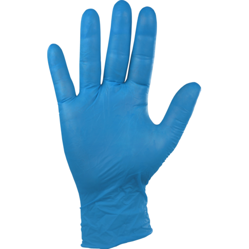 ComFort - Handschoen | Latex | gepoederd | M | blauw | 100 stuks