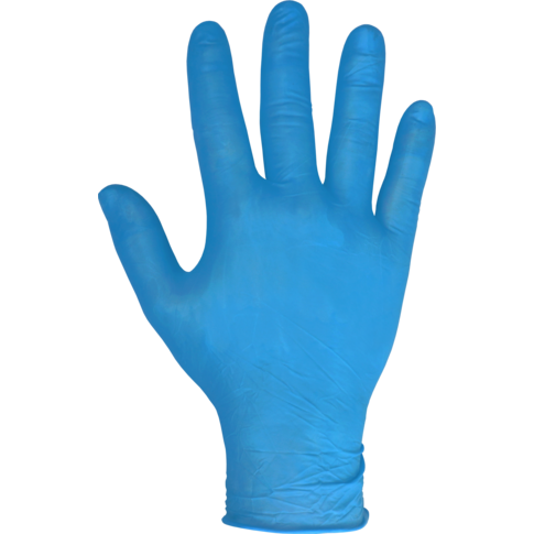 ComFort - Handschoen | Latex | gepoederd | M | blauw | 100 stuks