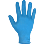 Komfort - Handschuh | Latex | pulverisiert M | Blau | 100 Stück