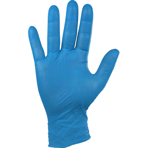 Confort - Gant Latex Bleu en poudre 100 pièces grandes