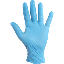 Shield - Handschoen | Nitril | ongepoederd | S | blauw | 100 stuks