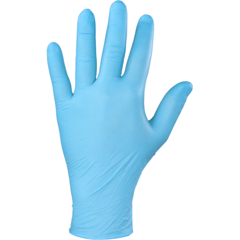 Shield - Handschoen | Nitril | ongepoederd | S | blauw | 100 stuks