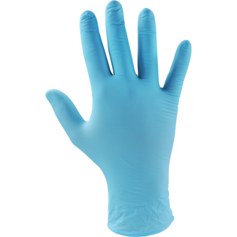 Komfort - Handschuh | Nitril | unpernst | M | Blau | 100 Stück