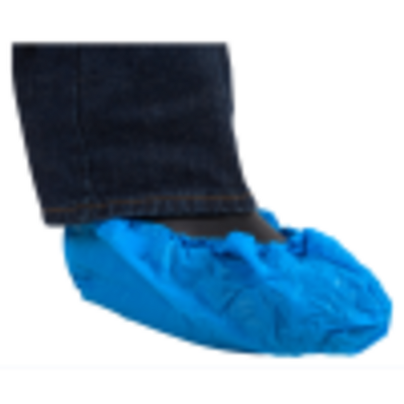 ComFort -  Schoenovertrek | LDPE | 15x41cm | 35my | blauw | 2000 stuks