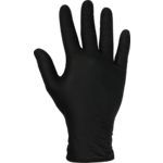 Comfort® - Handschoen nitril en poedervrij ZWART 100 stuks Large