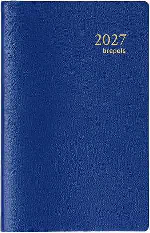 Brepols - agenda Delta Genova 6 idiomas, azul, 2026
