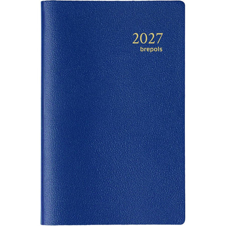Brepols - agenda Delta Genova 6 lingue, blu, 2026