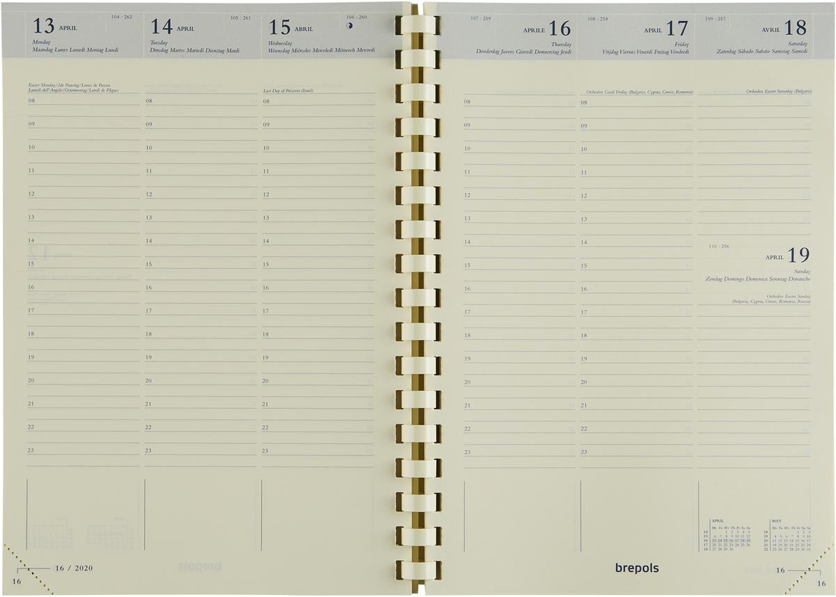 Brepols - school agenda Bretime filling, 2024-2025