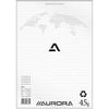 Aurora - Bloc-notes ft A4, carré 5 mm