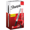 Sharpie - Ie permanent marker fine, value pack of 24 pieces (20 + 4 free), black