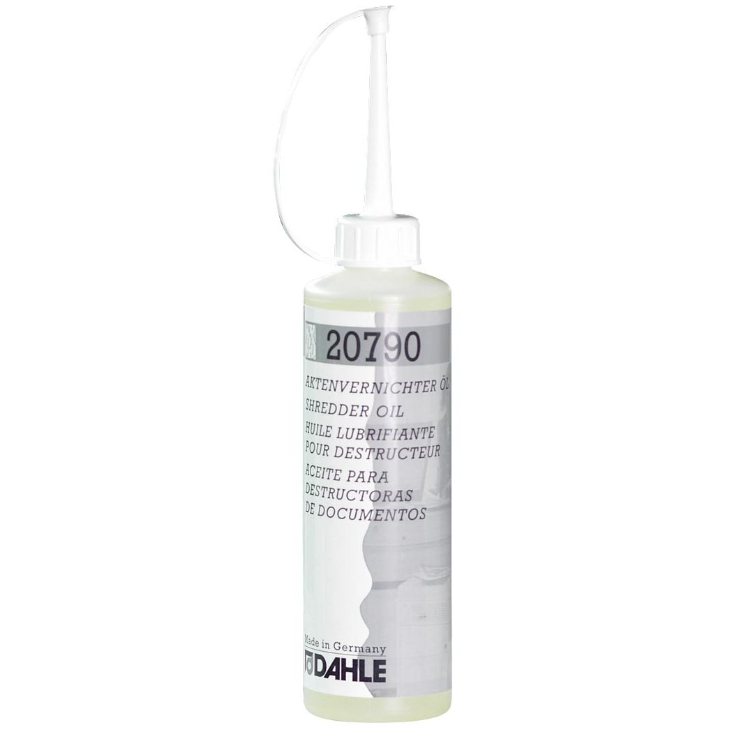 Dahle -  olie voor papiervernietigers, flacon van 250 ml