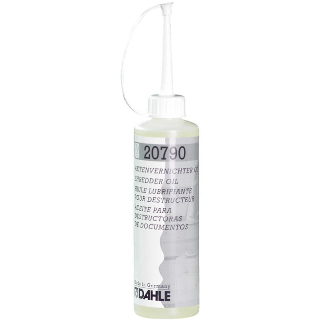 Dahle -  olie voor papiervernietigers, flacon van 250 ml
