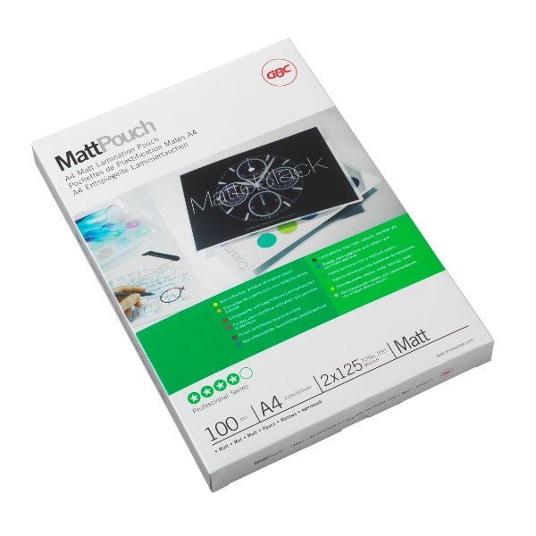 GBC -  Matt Lamineerhoezen A3 2x125 micron (50)