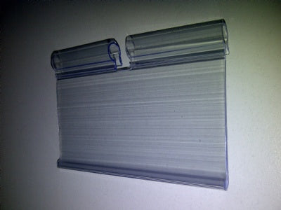 Klika - Couvercle Scan 39x80mm transp pour corbeille métallique