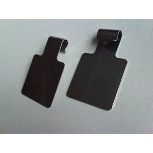Klika - Scan vane in metallo 25x25mm per doppio perno7 pezzi
