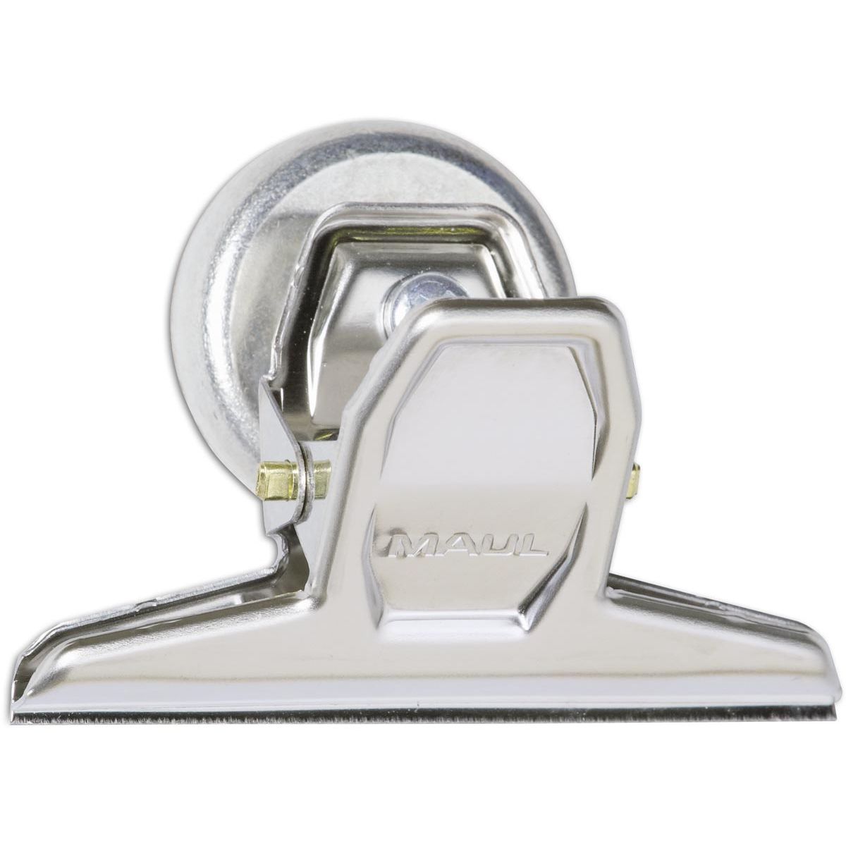 Maul - fermacarte clip bulldog magnetica 75mm blister 3 pz. cromata