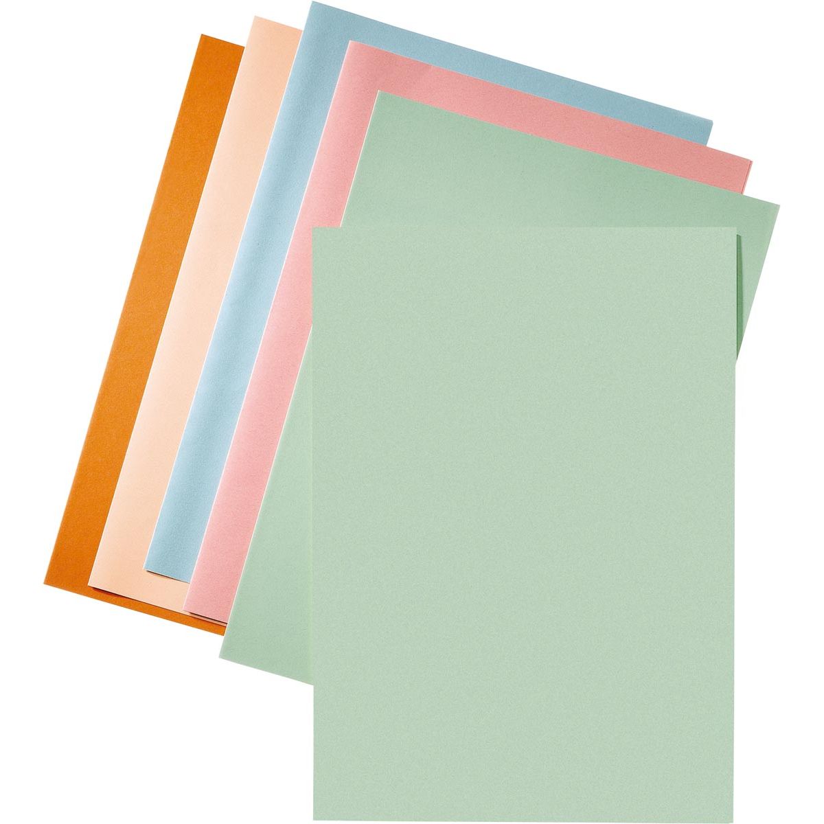 Esselte - carpeta de archivos verde, papel de 80 g/m², paquete de 250 unidades