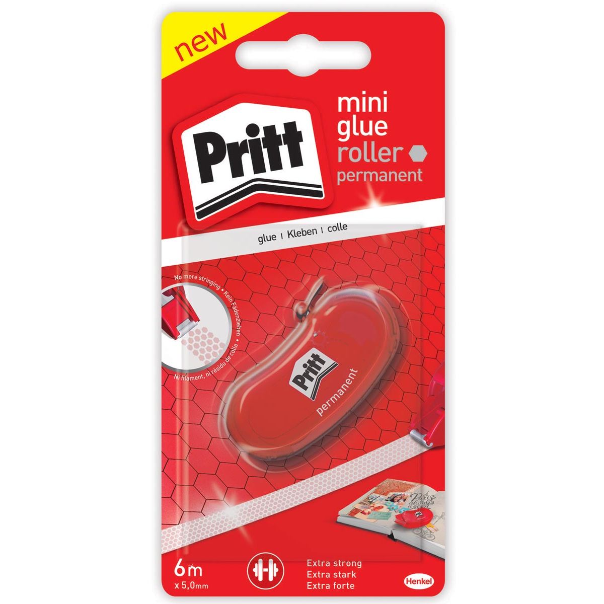 Pritt - rullo per colla Mini, su blister