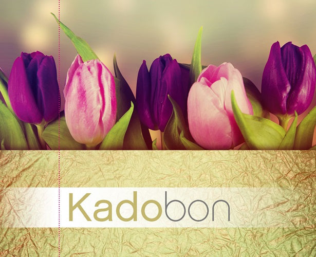 Klika - Cadeaubon bedrukt tulpen 25 stuks