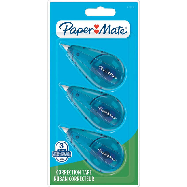 Paper Mate - Correction Moller Blister de 3 pièces