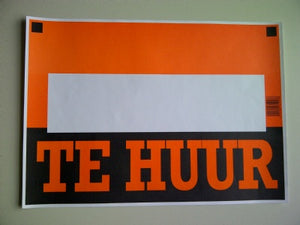 Klika - Poster FOR RENT size 36x25cm 90 pieces