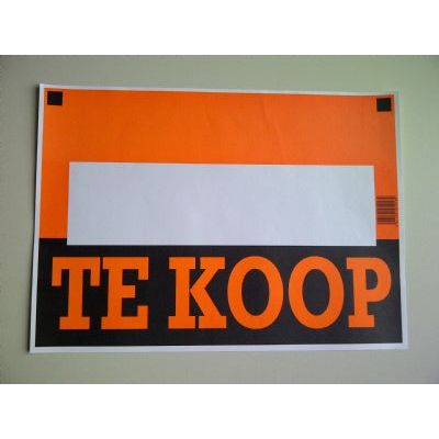 Klika - Affiche TE KOOP afmeting 36x25cm