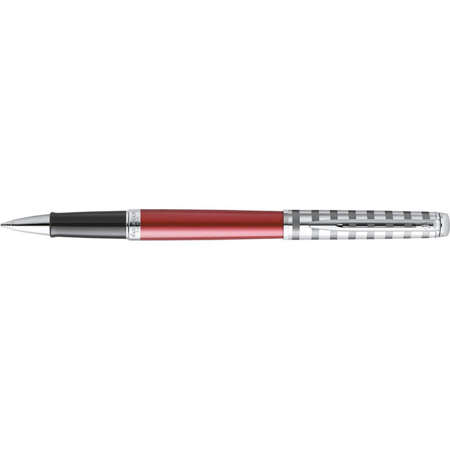 Waterman - rodillo Hémisphère Deluxe Rojo con detalle de paladio