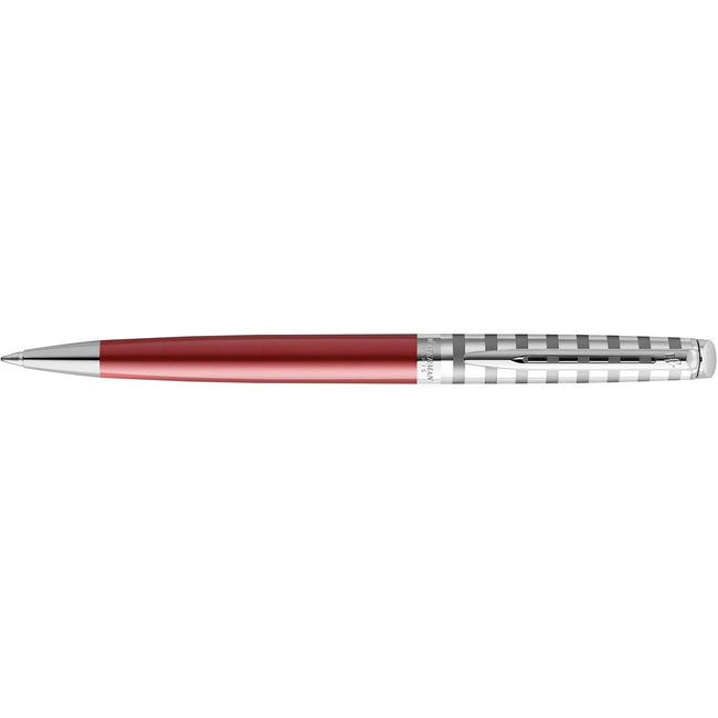 Waterman - Ballpen Hémisphère de luxe rouge avec des détails de palladium