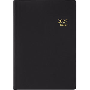 Brepols - agenda Armada Seta 4 langues, noir, 2026