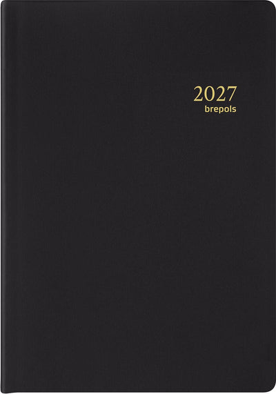 Brepols - agenda Armada Seta 4 langues, noir, 2026