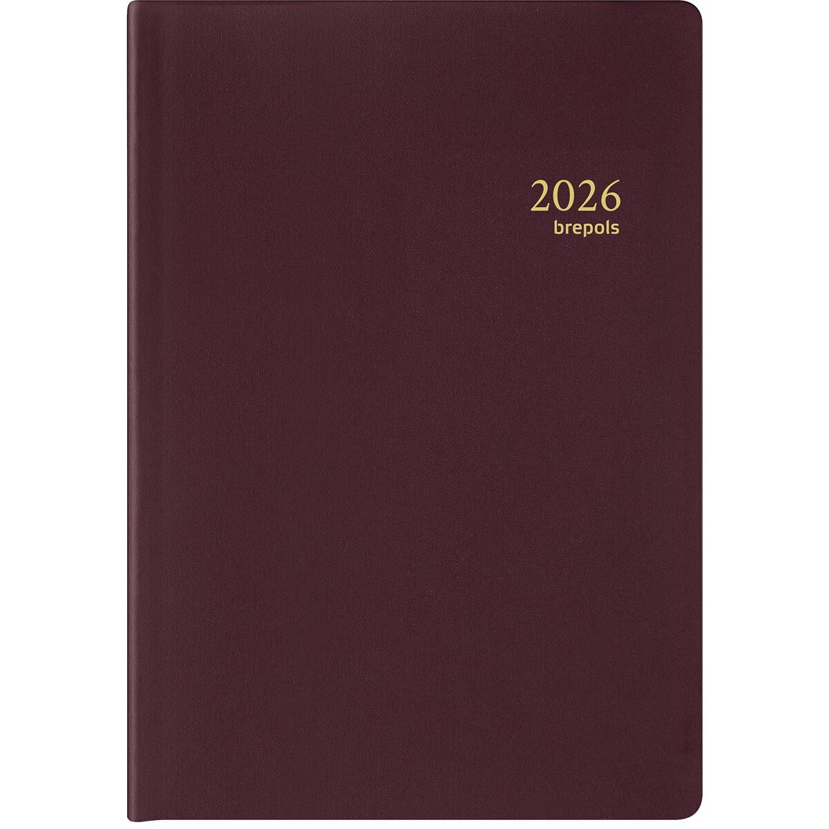 Brepols - agenda Armada Seta in 4 lingue, bordeaux, 2026