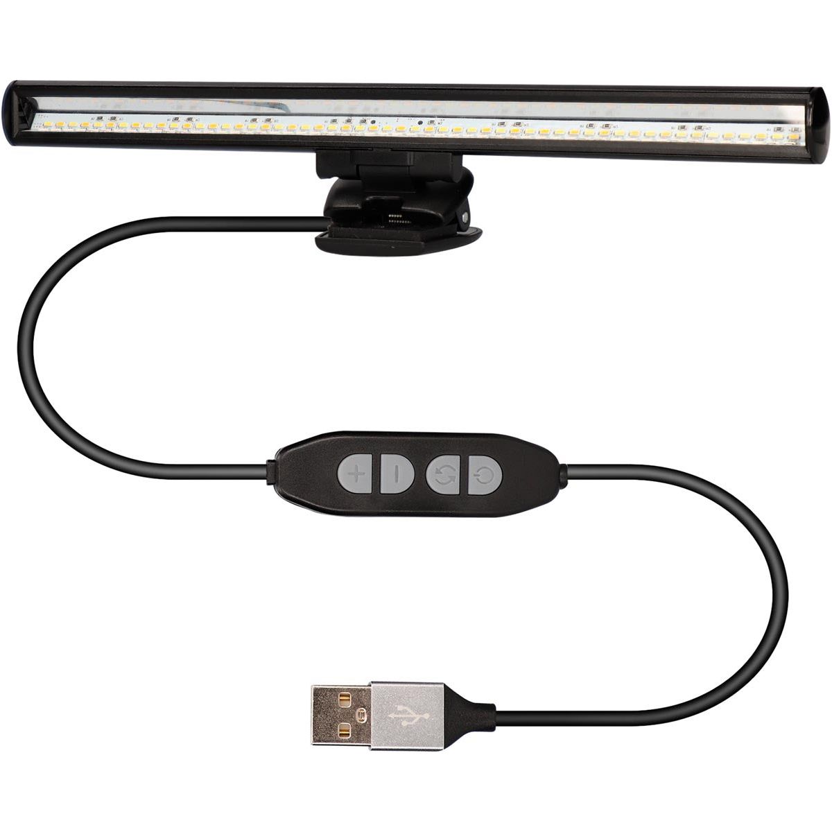 Ksix - Ksix leeslamp, USB-voeding, met bevestigingsklem