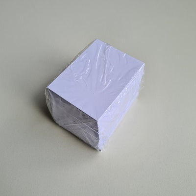 Klika - Prijskaart blanco wit 6x8 cm 100 stuks20 stuks